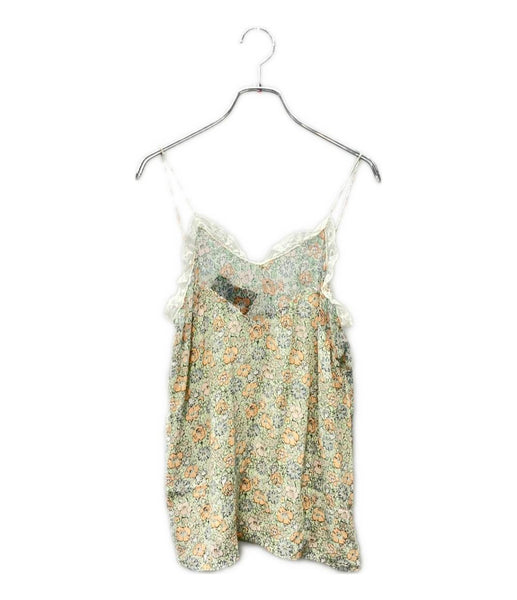 美品 GUCCI キャミソール 花柄 シルク レディース SIZE 38 (S) グッチ