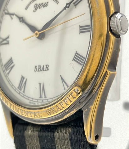 ORIENT 腕時計 センチメンタルグラフィティー you クオーツ ホワイト C75291-50 メンズ オリエント