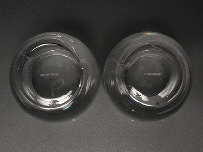 美品 WEDGWOOD グラス タンブラー 2点セット ペア プロミシス ウィズディスリング ウエッジウッド