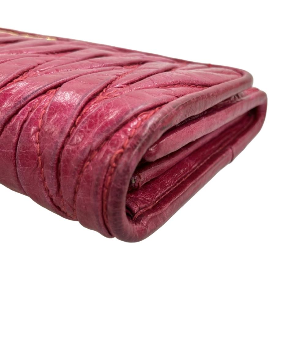 Miu Miu 長財布 マテラッセ レディース ミュウ ミュウ