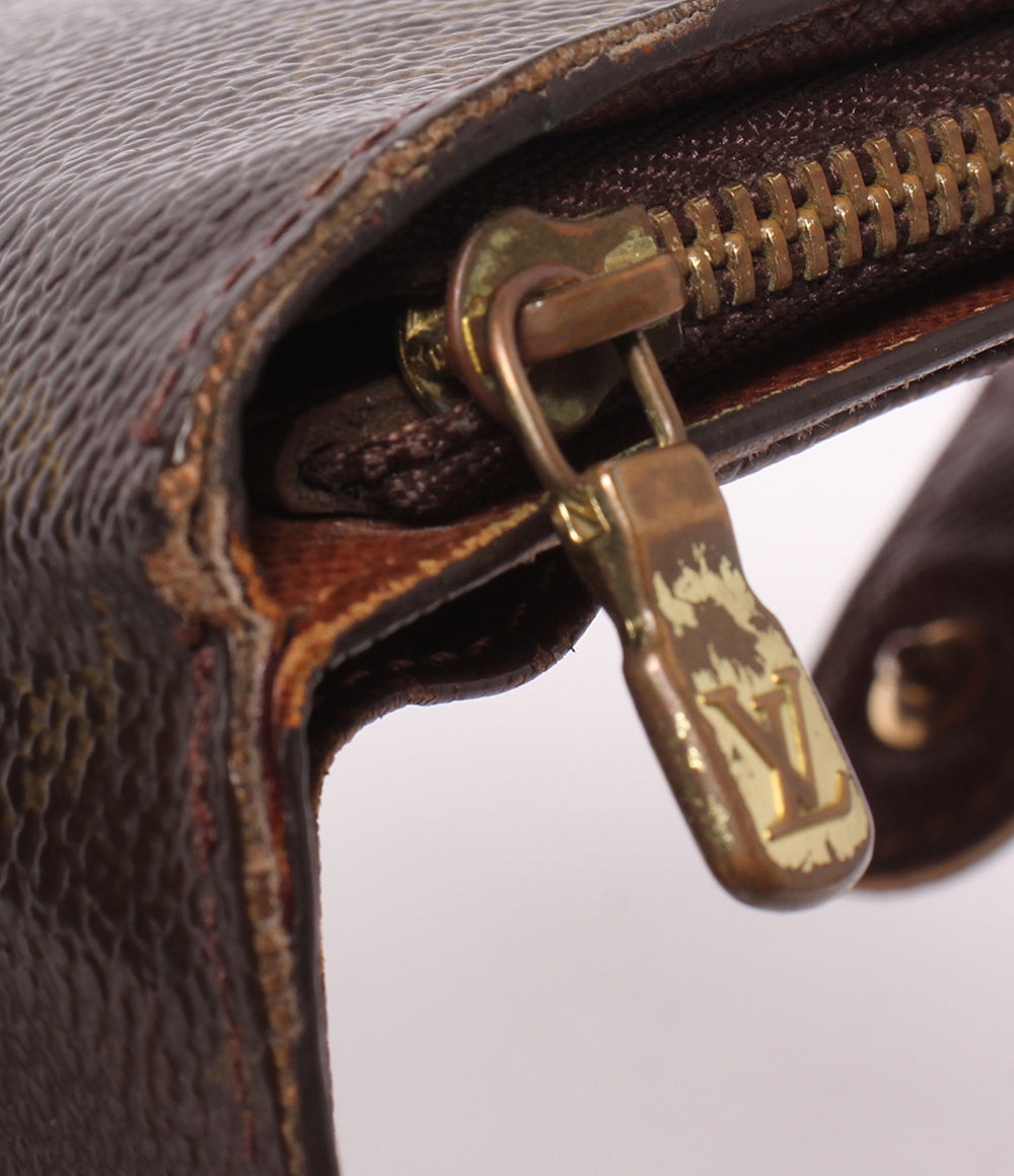 LOUIS VUITTON 二つ折り財布 コンパクト ジップ モノグラム M61667 レディース メンズ ルイ・ヴィトン