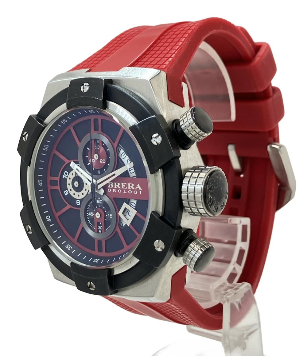 ブレラオロロジ 腕時計 クオーツ ブラック BRSSC49 メンズ BRERA