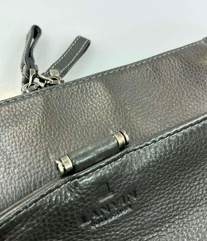 ランバン レザーミニショルダーバッグ 斜め掛け メンズ LANVIN