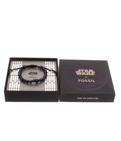 美品 FOSSIL ブレスレット STAR WARSコラボ ダースベイダー レディース フォッシル