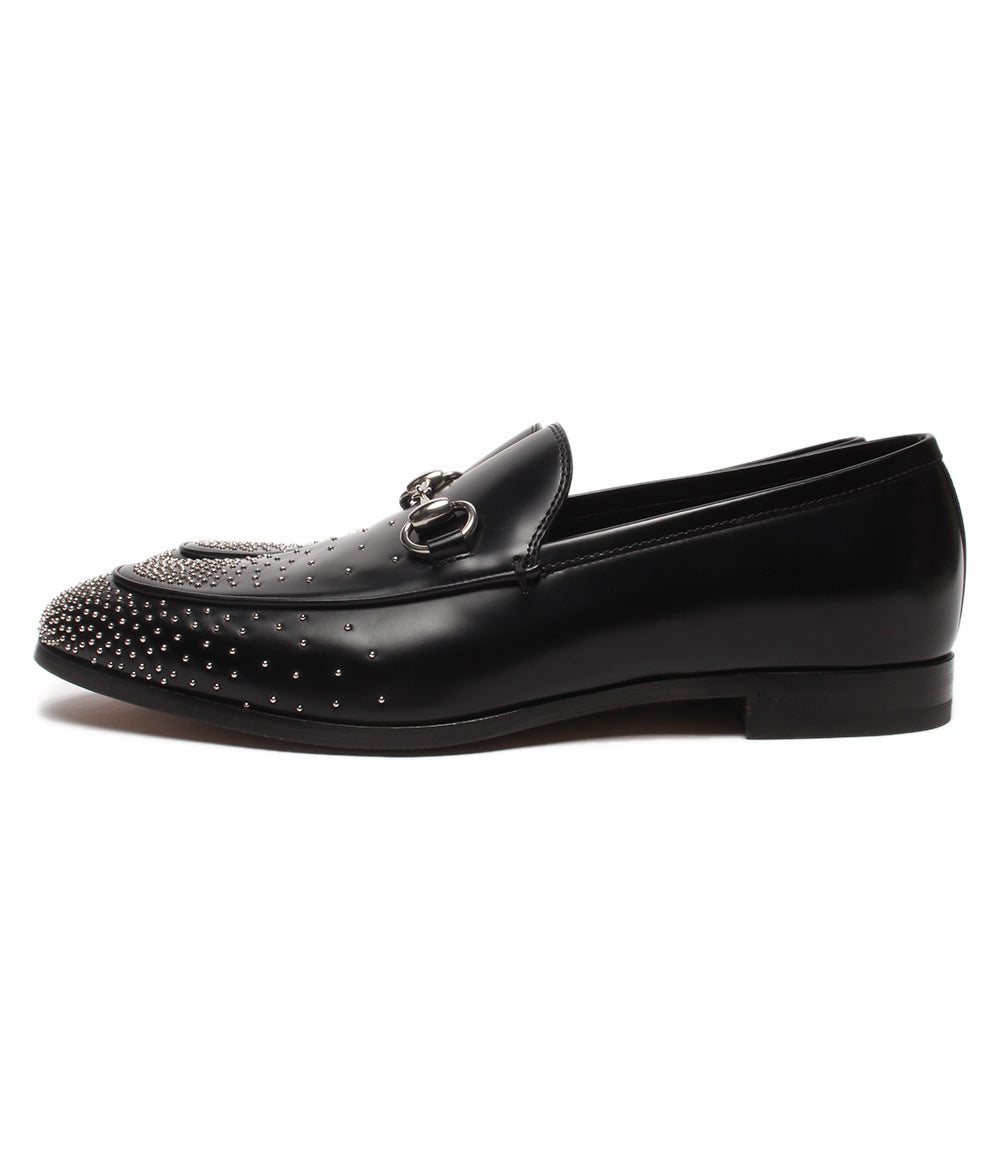 GUCCI ローファー スタッズ ホースビット 851395 メンズ SIZE 7 グッチ