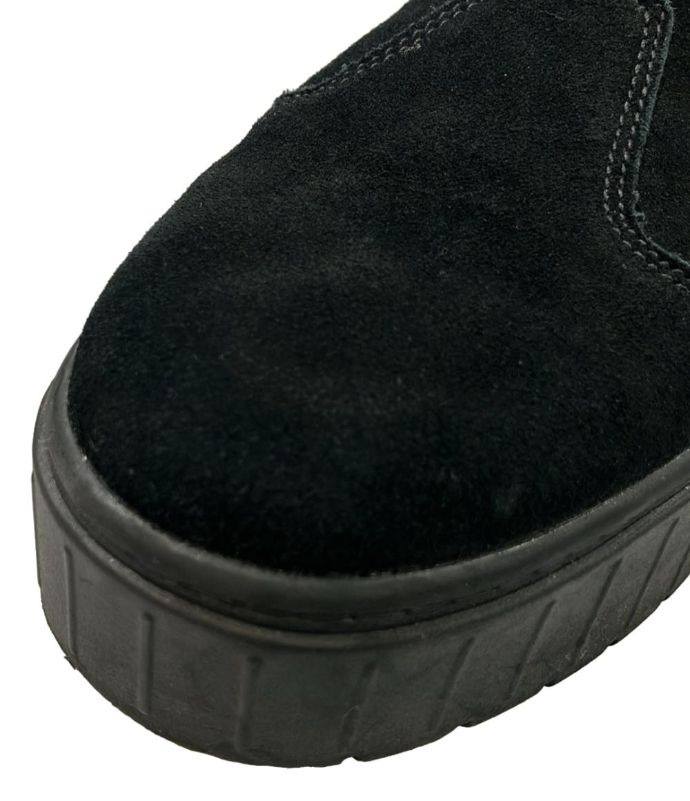 PUMA サイドゴア厚底ショートブーツ メイズ チェルシー スウェード 382829-01 レディース SIZE 25.0 プーマ