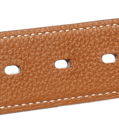 HERMES ベルト T刻印 シルバー金具 カンタン メンズ エルメス