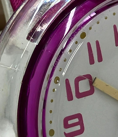 スウォッチ 腕時計 クオーツ ホワイト レディース Swatch