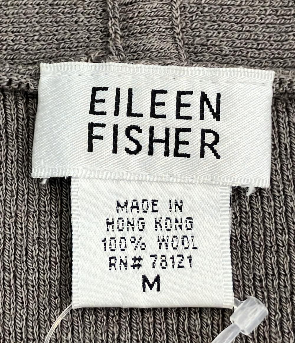 訳あり アイリーンフィッシャー ロングカーディガン レディース SIZE M (M) eileen fisher