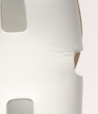 HERMES サンダル レザー コルク エズ 30 レディース SIZE 37 エルメス