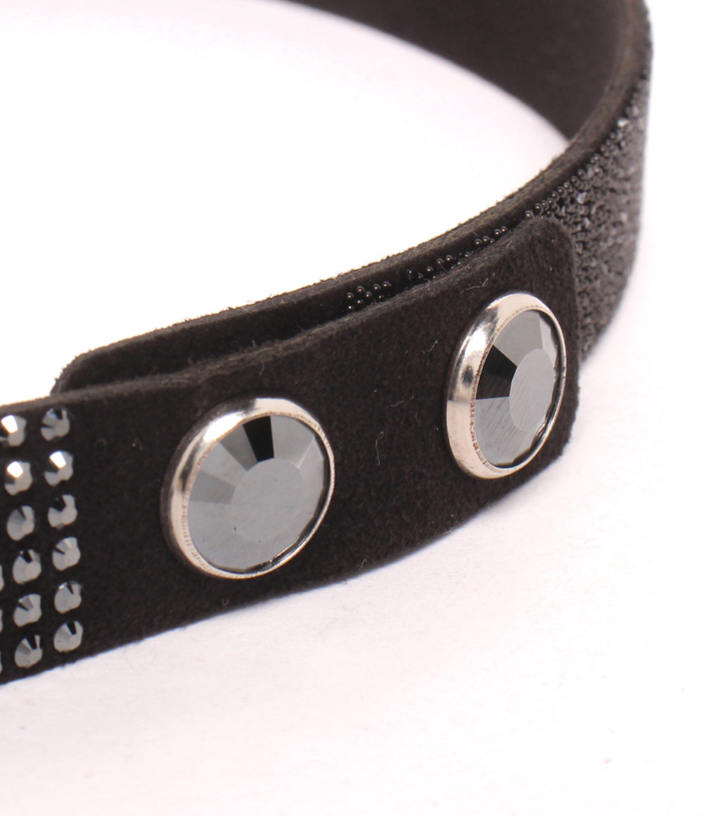 美品 SWAROVSKI ブレスレット 5158292 Slake Black Duo レディース スワロフスキー