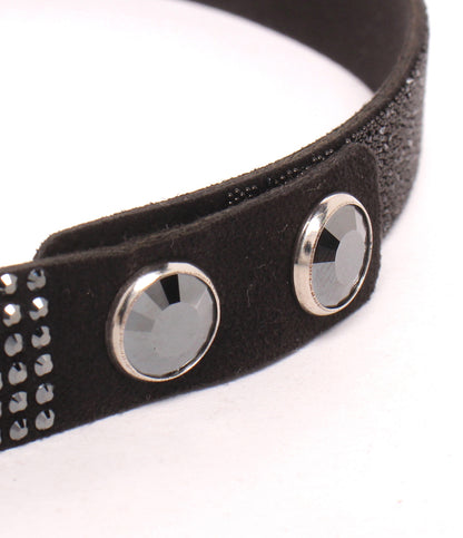 美品 SWAROVSKI ブレスレット 5158292 Slake Black Duo レディース スワロフスキー