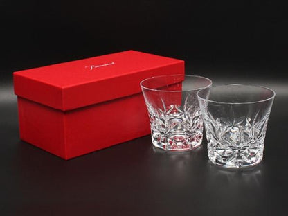 美品 Baccarat イヤータンブラー グラス 2点セット ペア 2023 エクラ バカラ