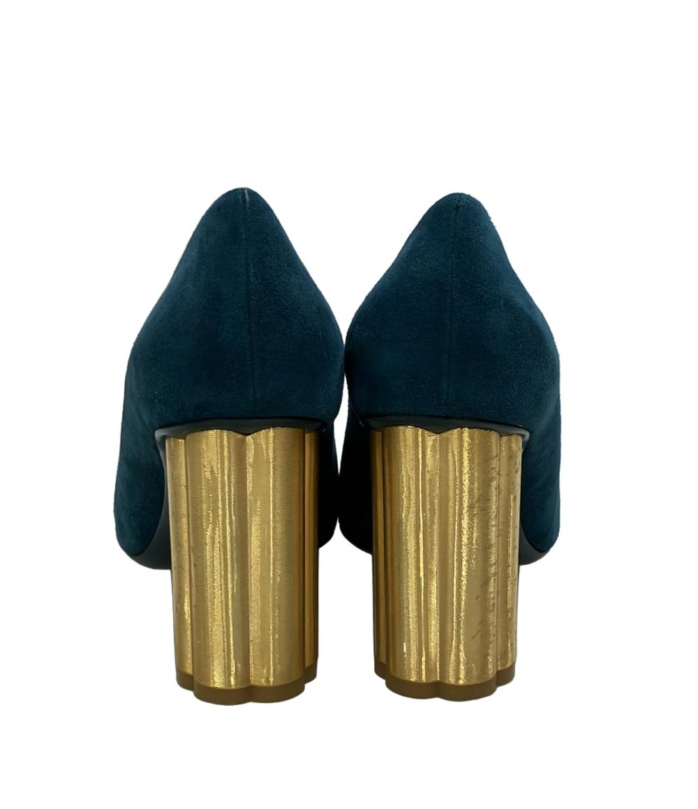 Salvatore Ferragamo パンプス フラワーヒール レディース SIZE 6.5 (L