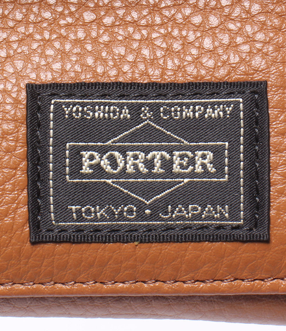 美品 PORTER 三つ折り財布 キーリング付き メンズ ポーター