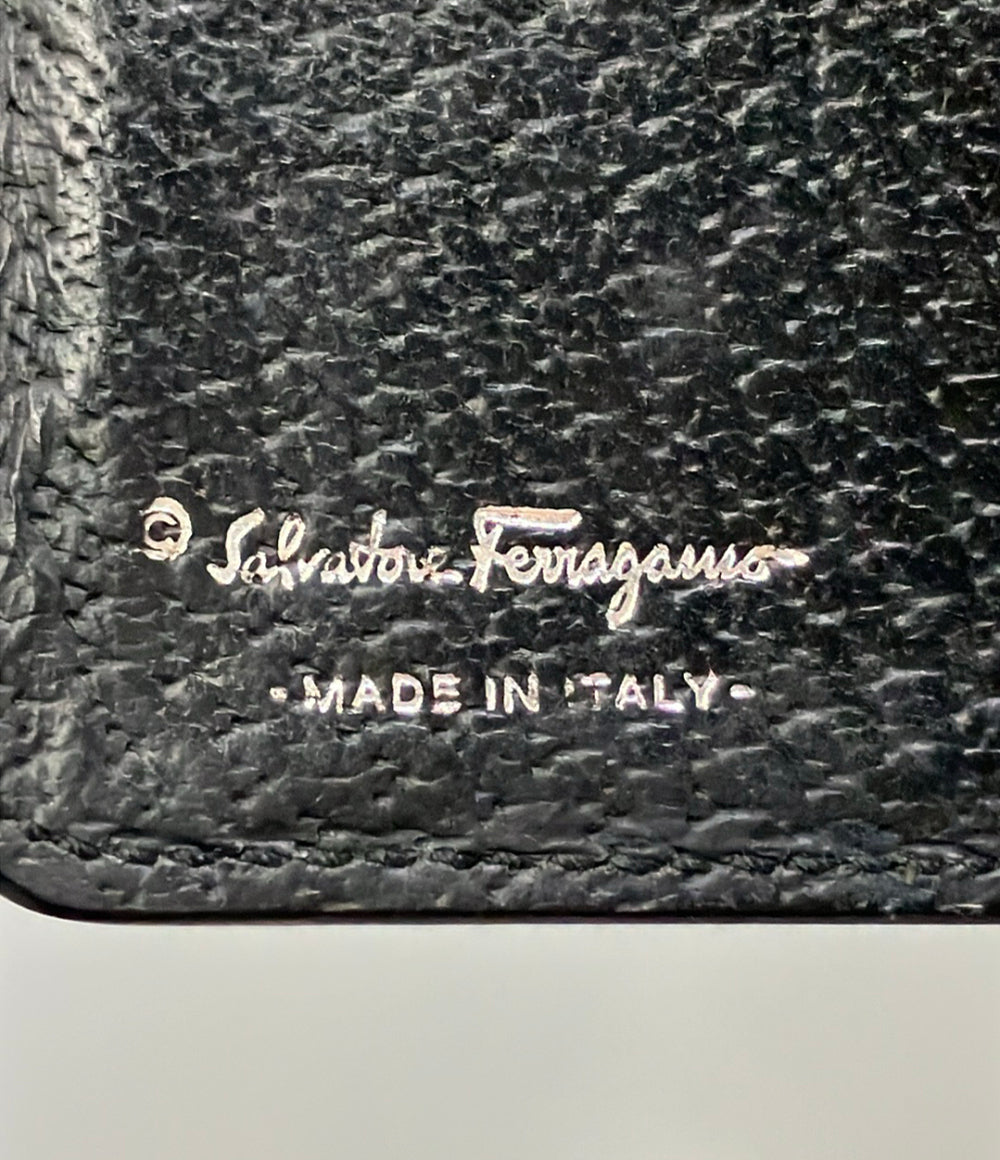 Salvatore Ferragamo 二つ折り財布 レザー ガンチーニ レディース サルヴァトーレフェラガモ