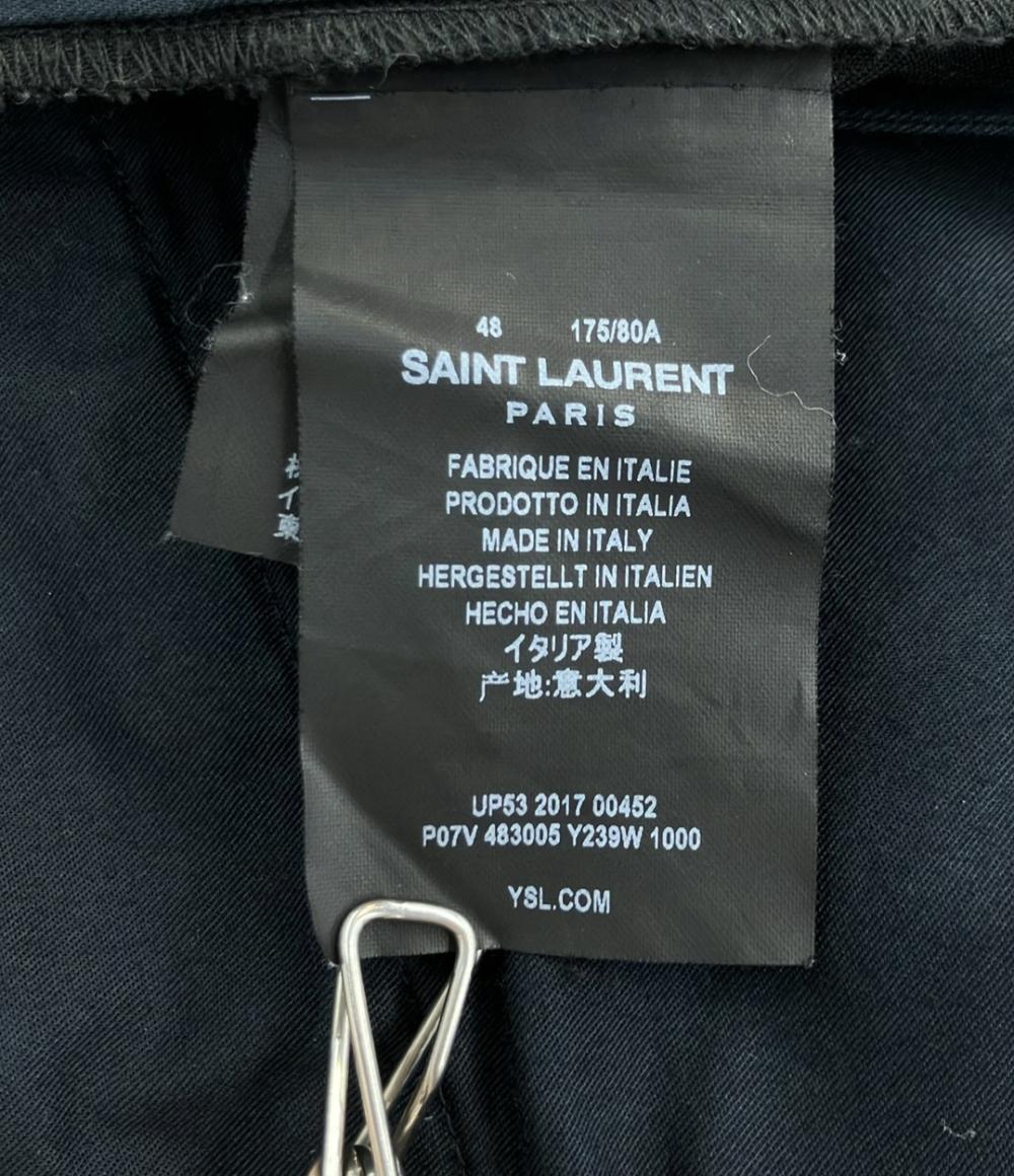 SAINT LAURENT PARIS 48 スラックス　黒 SAINT LAURENT スラックス メンズ SIZE 48 (L) サンローラン – Rehello