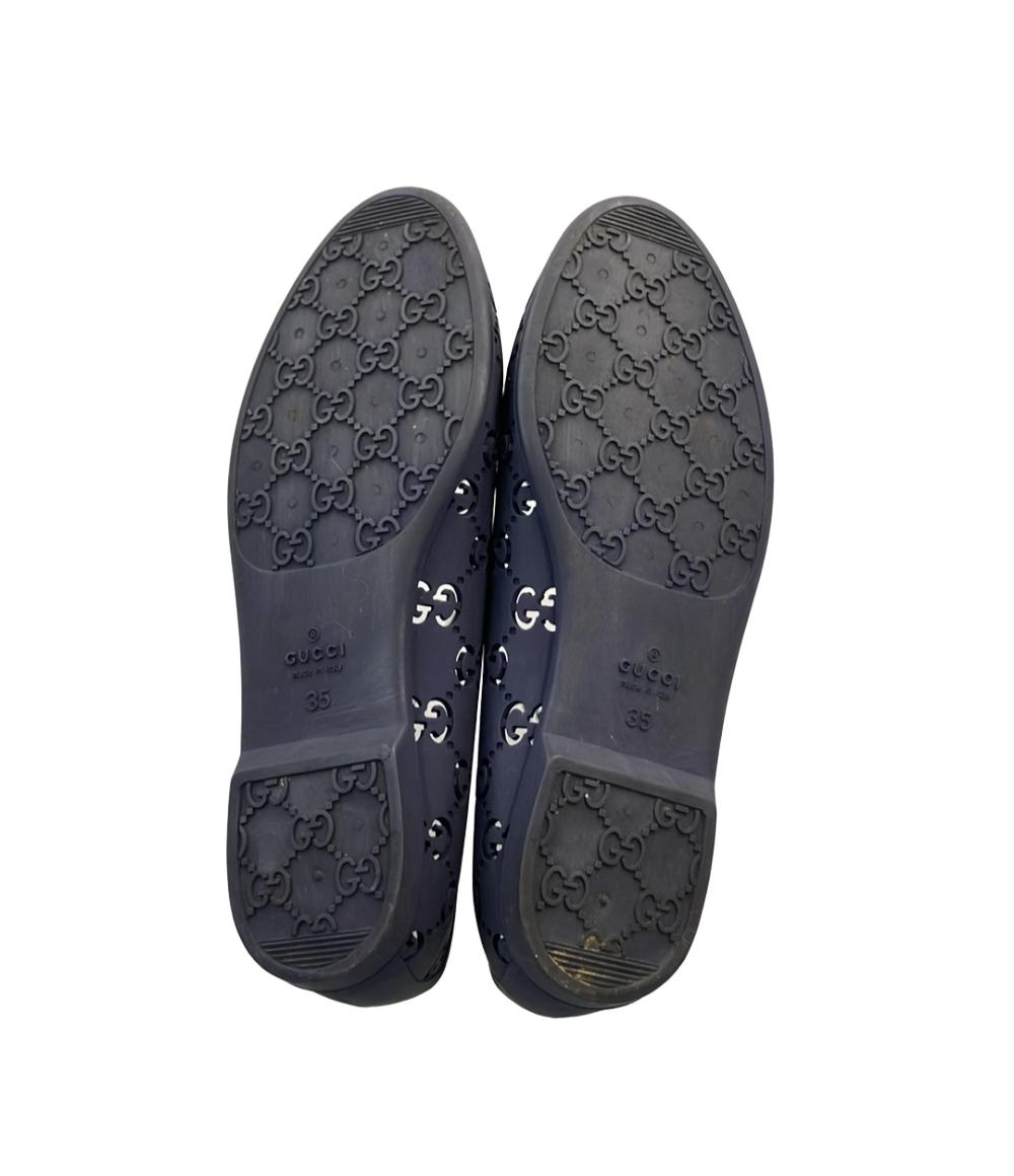 GUCCI ラバーパンプス フラット レディース SIZE 35 (22cm) グッチ