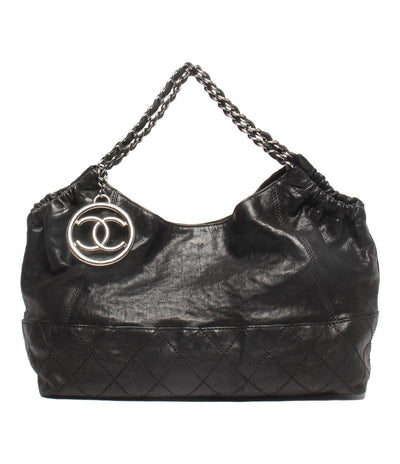 シャネル チェーンショルダーバッグ トートバッグ 肩掛け シルバー金具 ココカバス レディース CHANEL