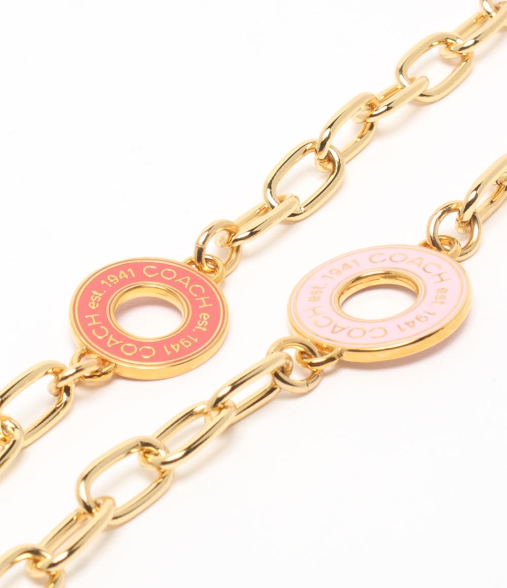 美品 COACH ネックレス チェーン レディース コーチ