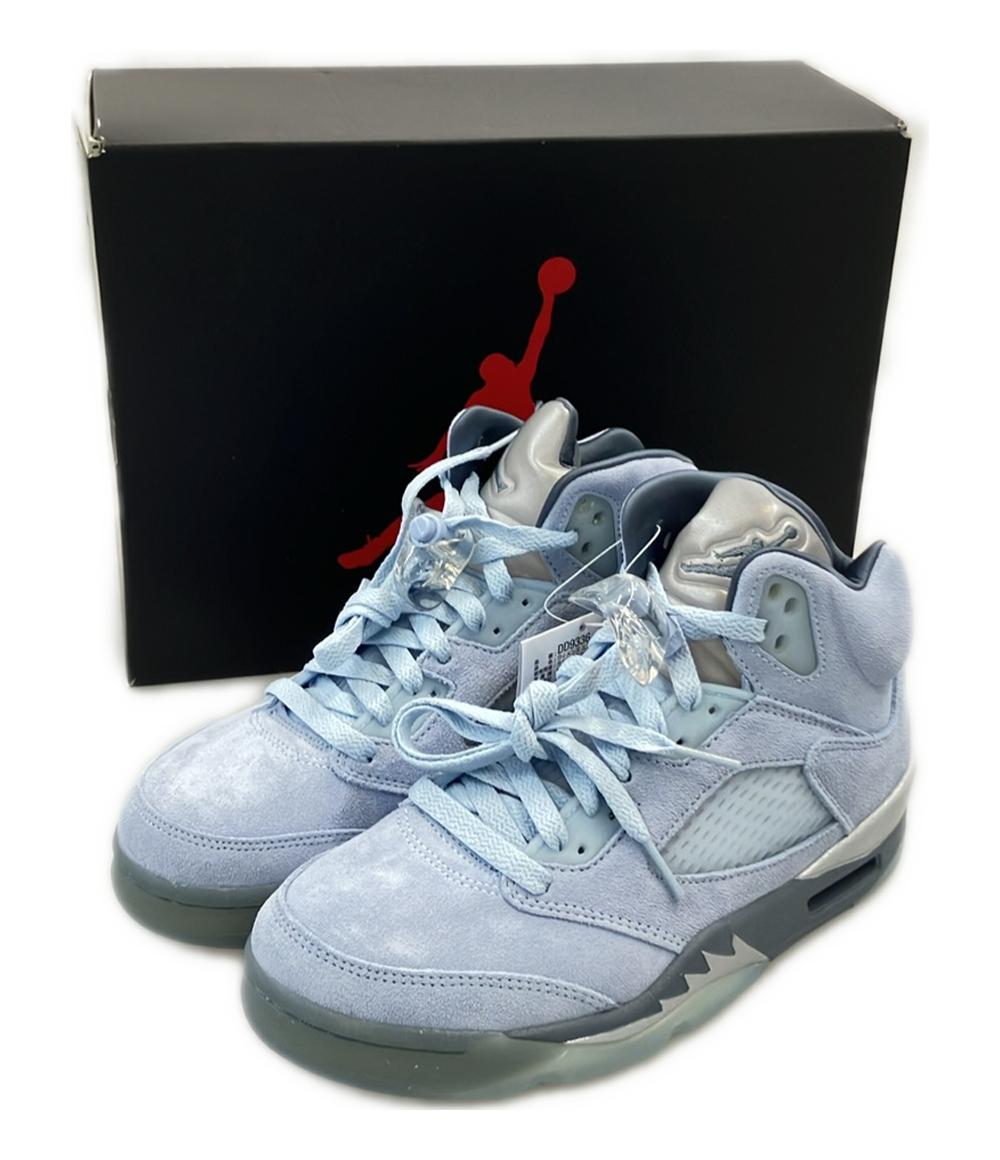 美品 NIKE ミドルカットスニーカー WMNS AIR JORDAN 5 RETRO DD9336-400 レディース SIZE 23.5 (M) ナイキ