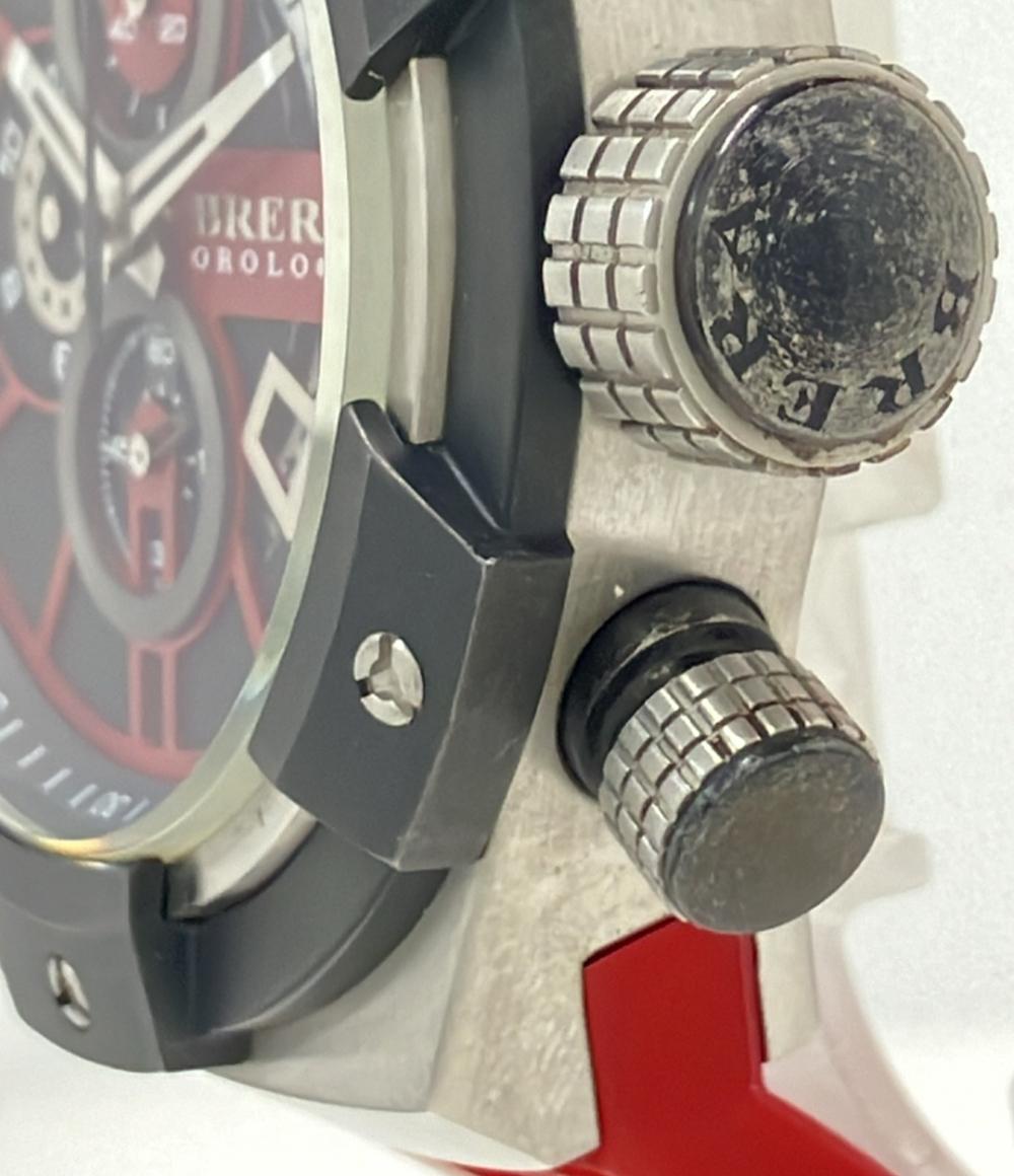 ブレラオロロジ 腕時計 クオーツ ブラック BRSSC49 メンズ BRERA