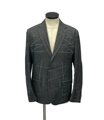 美品 JUNYA WATANABE ステッチ テーラードジャケット メンズ SIZE S ジュンヤワタナベ