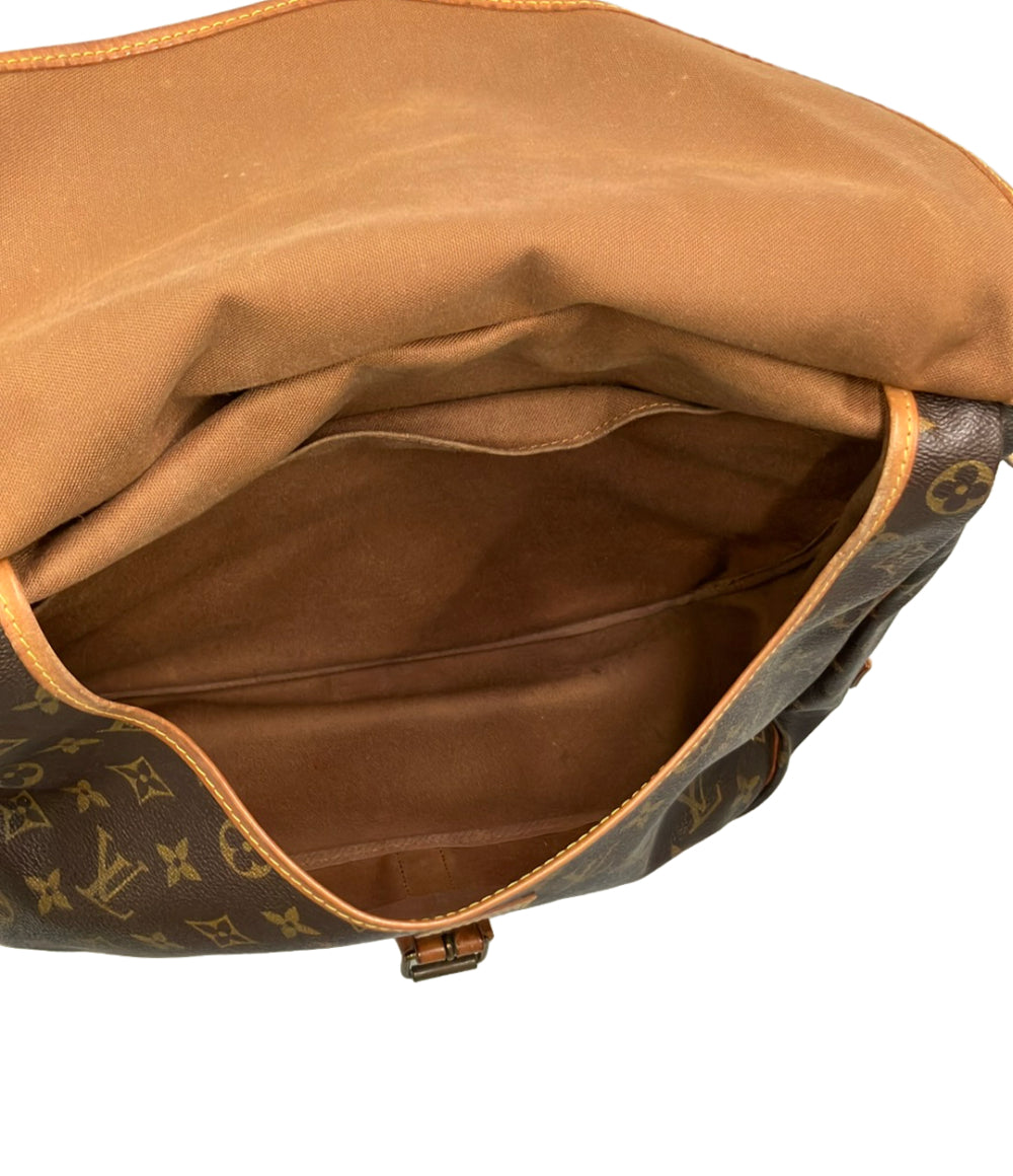 LOUIS VUITTON ショルダーバッグ 斜め掛け ソミュール35 モノグラム M42254 レディース ルイ・ヴィトン