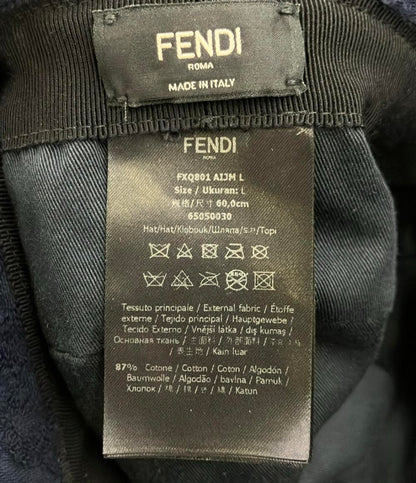 FENDI バケットハット ズッカ柄 レディース SIZE L フェンディ