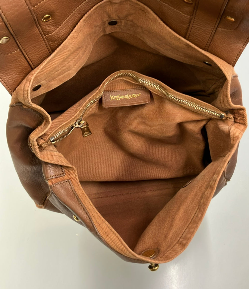 YVES SAINT LAURENT ハンドバッグ レザー ミューズトゥ レディース イヴ・サンローラン