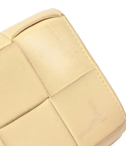 BOTTEGA VENETA 三つ折り財布 カセット マキシイントレチャート レディース ボッテガ・ヴェネタ
