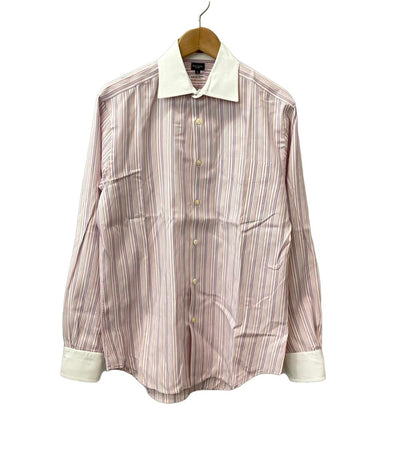 ポール・スミス 長袖シャツ ストライプ柄 メンズ SIZE L Paul Smith