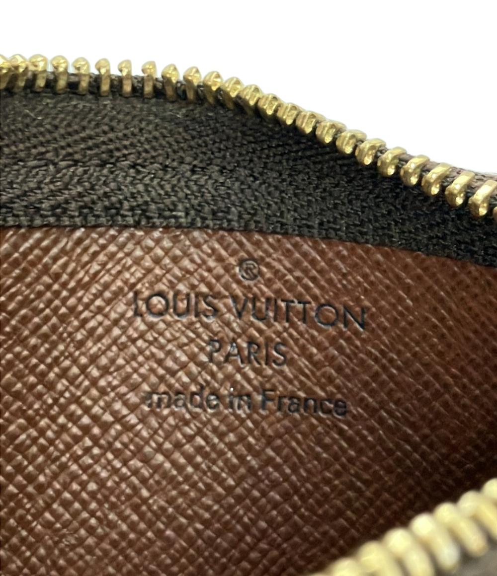 ルイ・ヴィトン コインケース カラビナ付き ポシェット クレ モノグラム M62650 メンズ LOUIS VUITTON