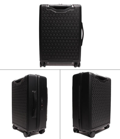 サルヴァトーレフェラガモ キャリーケース トラベルケース トロリー ガンチーニ カーフレザー メンズ Salvatore Ferragamo