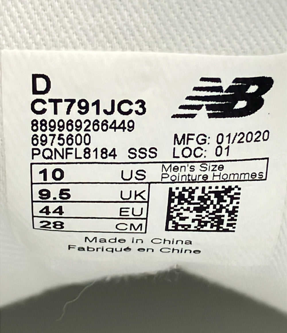 美品 NEW BALANCE ローカットスニーカー CT791JC3 メンズ SIZE 28.0 ニューバランス