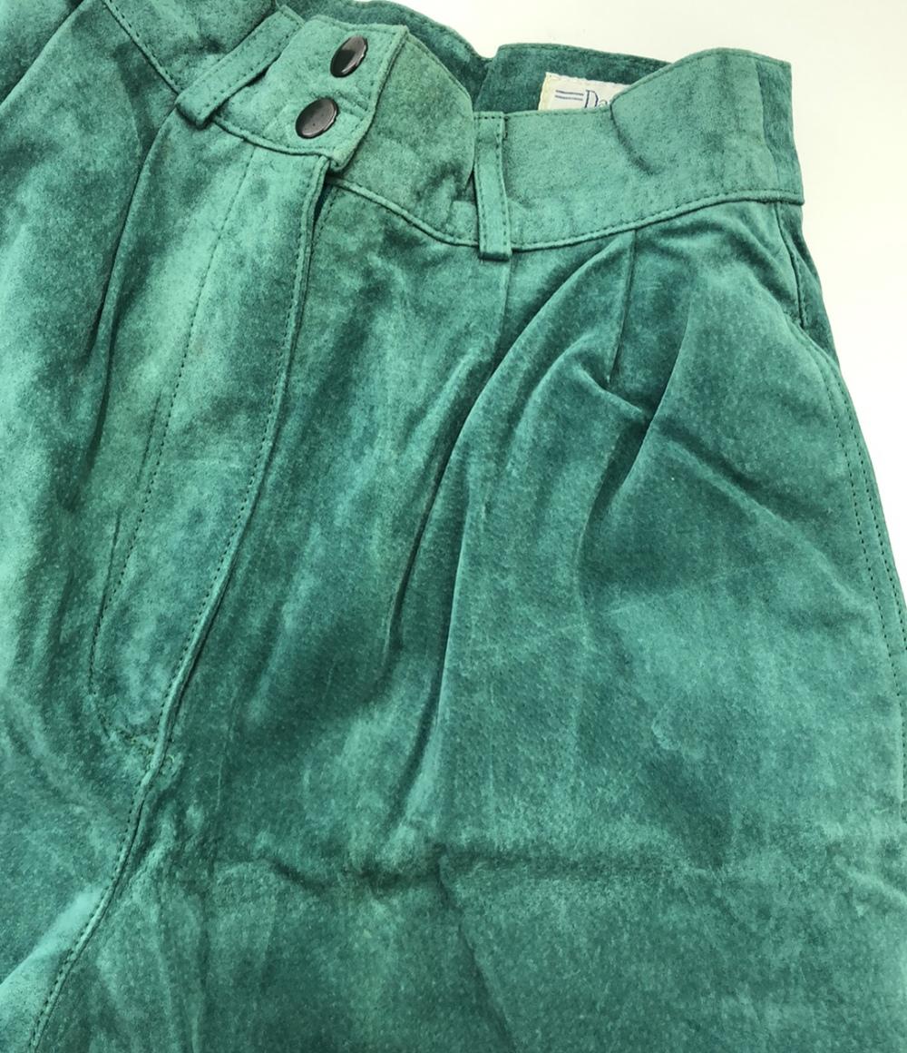 ハーフレザーパンツ レディース SIZE 4 (XS) David Hollis