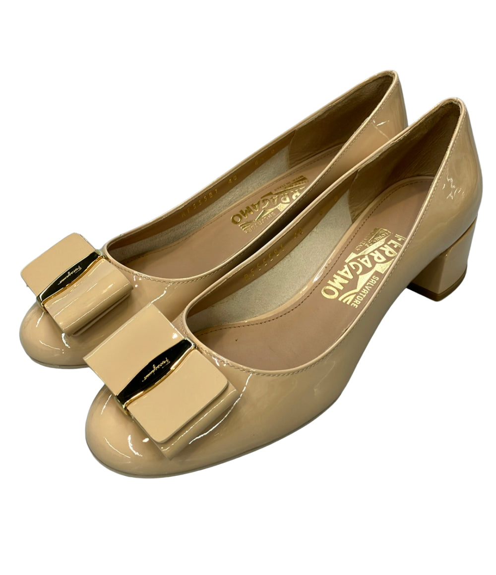 Salvatore Ferragamo パンプス レディース SIZE 6 1/2 サルヴァトーレフェラガモ
