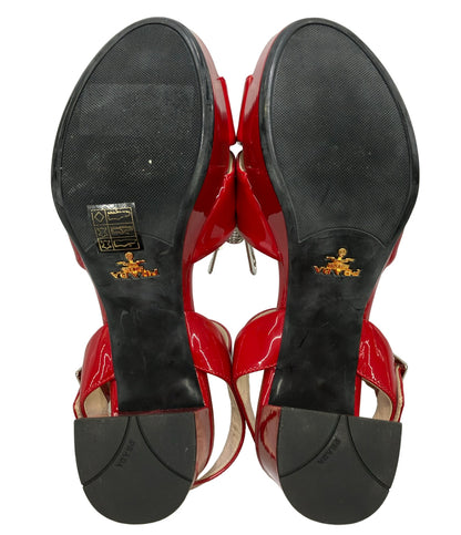 PRADA クラスストラップエナメルサンダル 1XP675 レディース SIZE 36 (23cm) プラダ