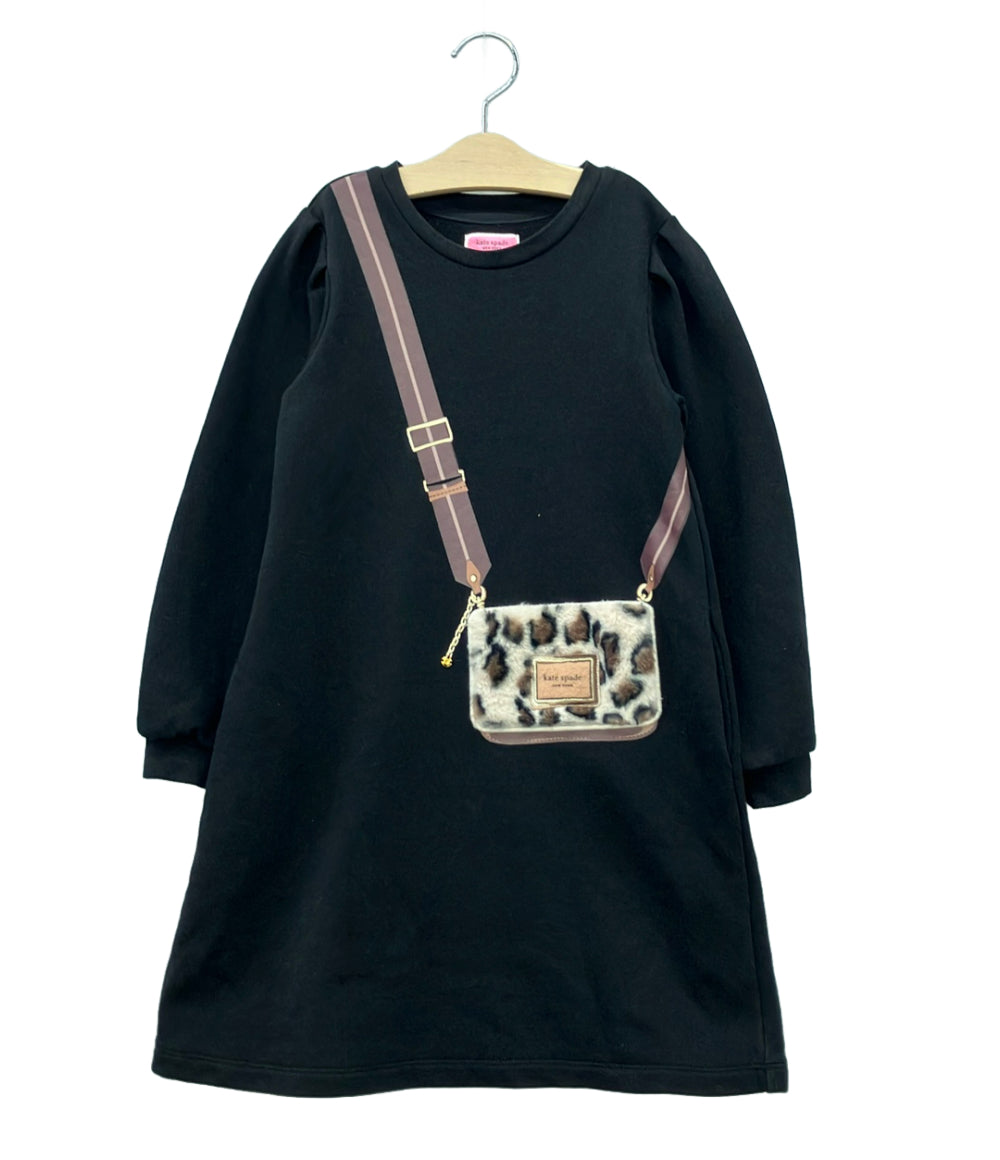 Kate Spade 長袖ワンピース スウェット トロンプ 8234308-138 キッズ SIZE 130 ケイトスペード