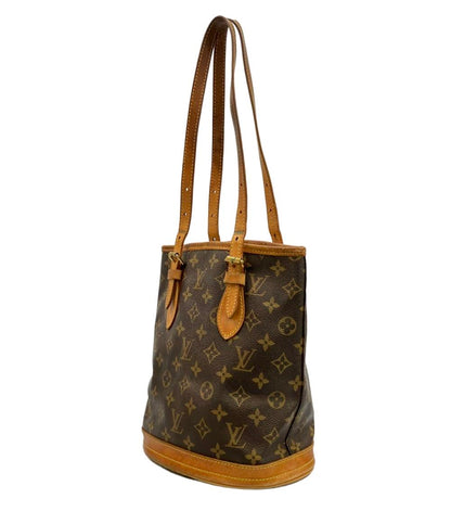訳あり LOUIS VUITTON トートバッグ ショルダーバッグ 肩掛け バケットPM モノグラム M42238 レディース ルイ・ヴィトン