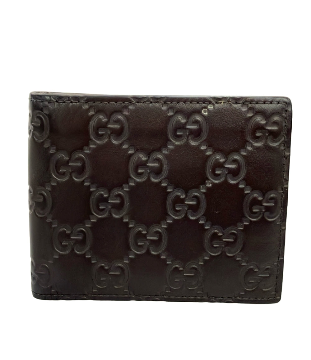 GUCCI 二つ折り財布 グッチシマ 779836 493075 メンズ グッチ