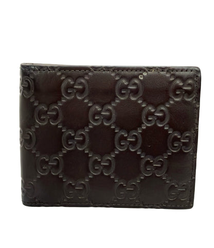 GUCCI 二つ折り財布 グッチシマ 779836 493075 メンズ グッチ