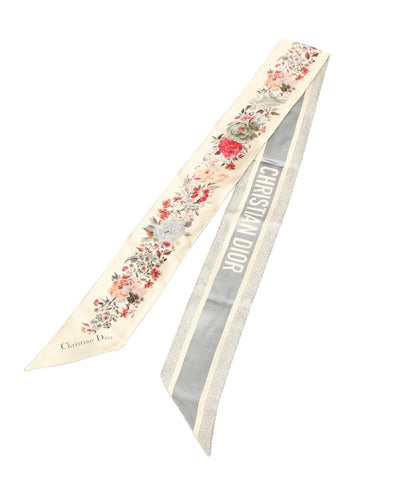 美品 クリスチャンディオール スカーフ シルク100% レディース Christian Dior