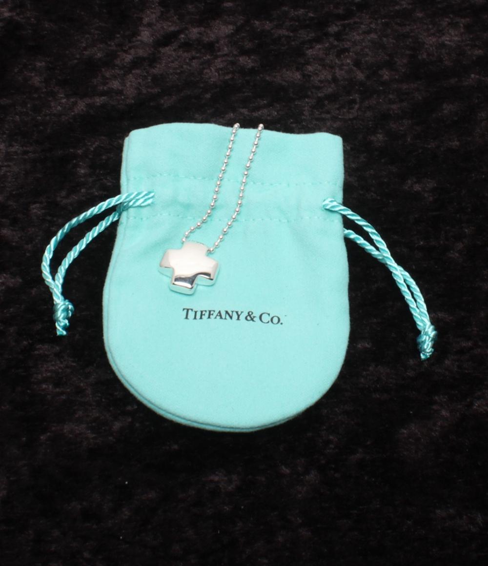 美品 ティファニー ネックレス SV925 ローマンクロス レディース TIFFANY&Co.