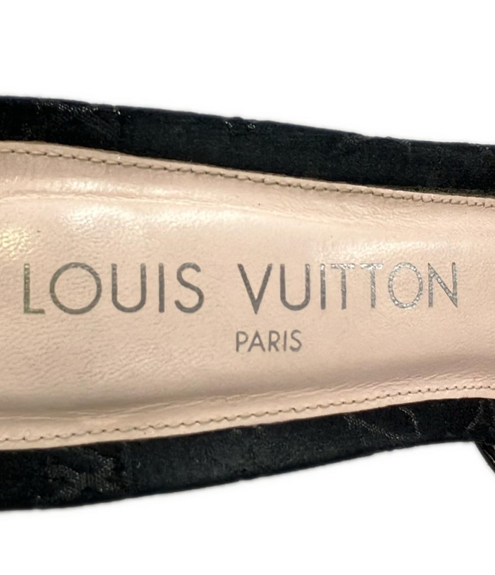 訳あり LOUIS VUITTON ミュール モノグラム レディース SIZE 37 ルイ・ヴィトン