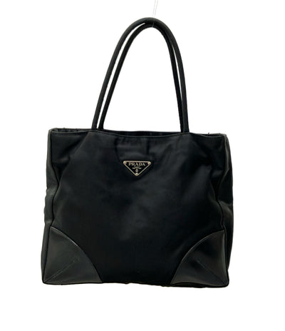 PRADA ハンドバッグ ナイロン レザー レディース プラダ