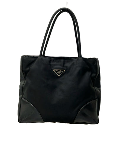 PRADA ハンドバッグ ナイロン レザー レディース プラダ