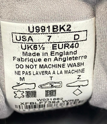 ニューバランス ローカットスニーカー U991BK2 メンズ SIZE USA 7 (S) NEW BALANCE