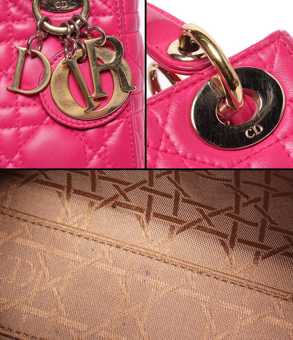 クリスチャンディオール 2wayハンドバッグ ショルダーバッグ 肩掛け レディディオール カナージュ レディース Christian Dior Christian Dior 2wayハンドバッグ ショルダーバッグ 肩掛け レディ