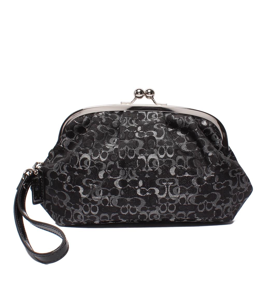 美品 COACH がま口ポーチ レディース コーチ
